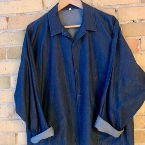 MUJI Denim Chore Coat